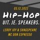 HIP HOP UIT JE SPEAKERS | with LEROY JOY and SHAGSPEARE and MC DON ESPRESSO